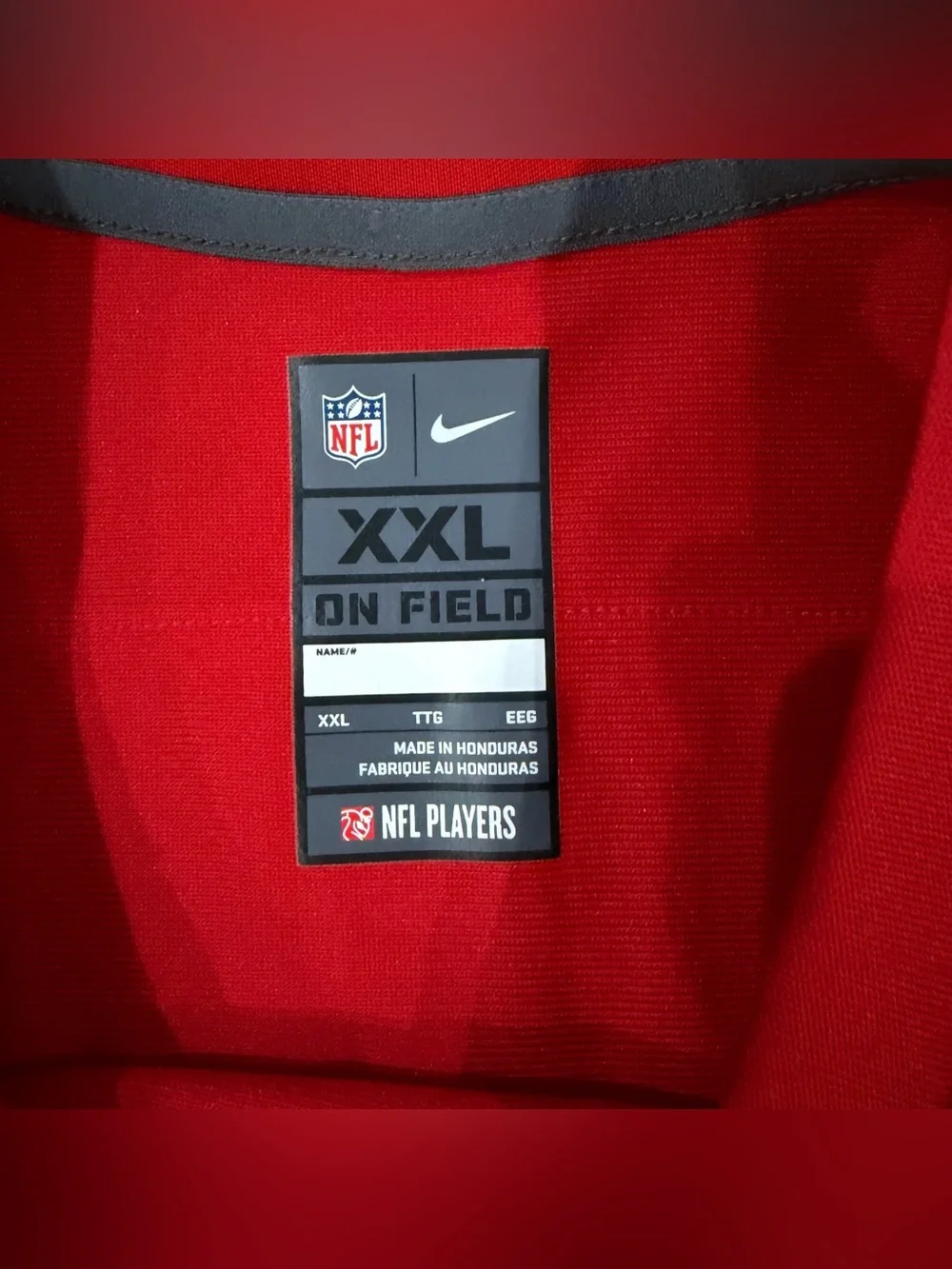Nike NFL Jersey San Francisco 49ers Patrick Willis #52 Red/White Men’s XXL